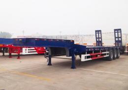 Low bed Semi trailer | sinotruk howo Low bed Semitrailer