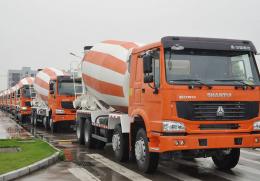 Sinotruk 8X4 Concrete Mixer Truck | 9c2ccd9a003fb68bba03bf8b8abc87fc